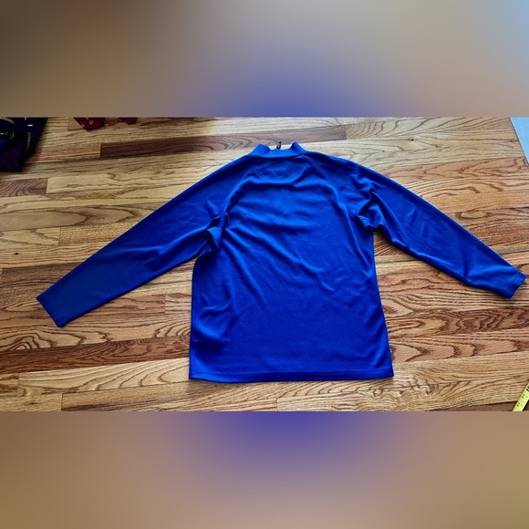 North Face - Men’s Quarter Zip. Large. Bright Blue. Vaporwick - Picture 9 of 10